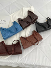 Bolso de hombro de color sólido